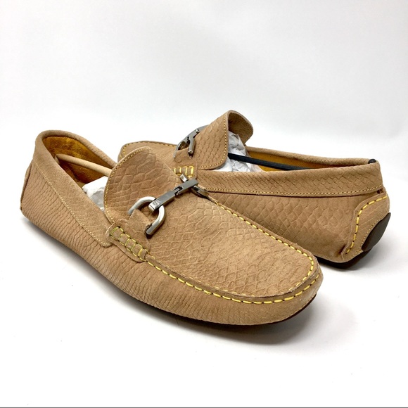 Donald J Pliner Victor Driving Style Suede Loafer - Picture 1 of 10